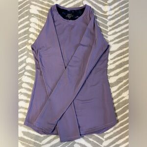 Purple Long Sleeve Thermal Top